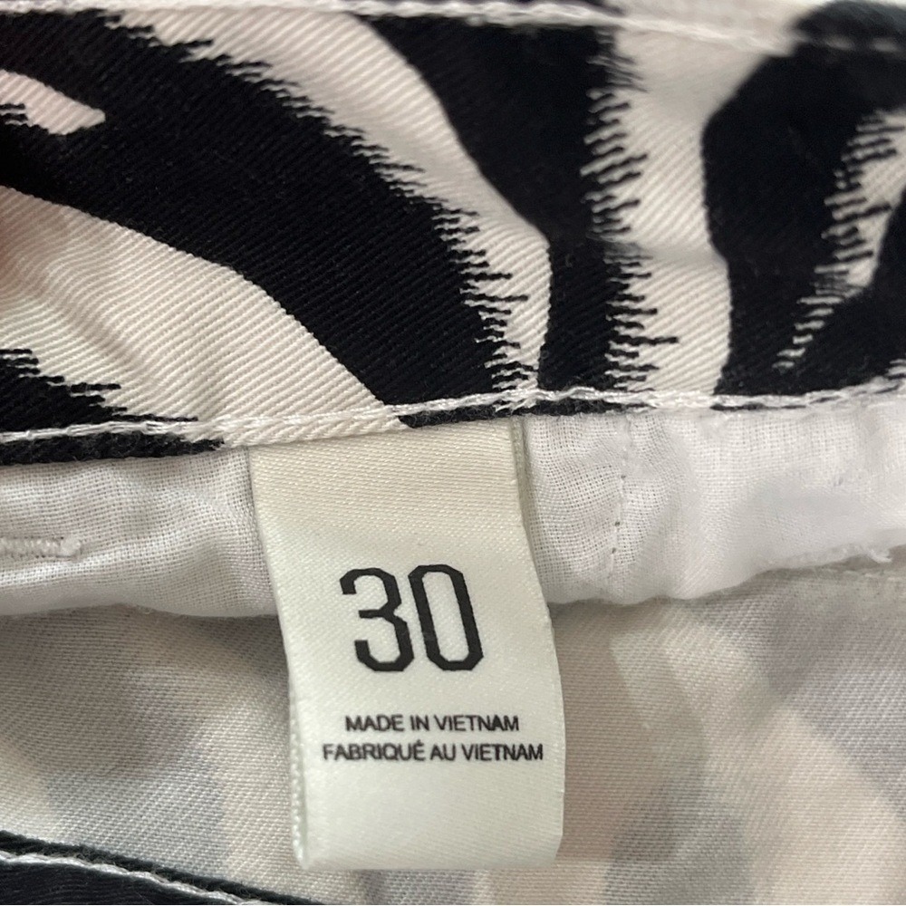 BDG Leila Zebra Print Carpenter Cargo Pants | Size 30 Urban Outfitters - Picture 13 of 15